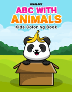 ABC With Animals: Kids Coloring Book