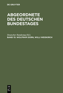 Abgeordnete Des Deutschen Bundestages, Band 15, Wolfram Dorn, Willi Weiskirch