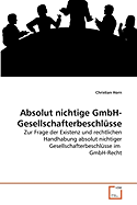 Absolut Nichtige Gmbh-Gesellschafterbeschlusse