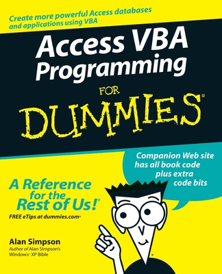 Access VBA Programming for Dummies - Simpson, Alan