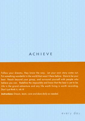 Achieve: Every Day - Yamada, Kobi, and Potter, Steve (Designer)