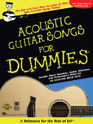 Acoustic Guitar Songs for Dummies - Hal Leonard Corp