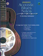 Acoustic Masterclass: Acoustic Blues Solos, Book & CD