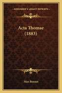 Acta Thomae (1883)