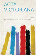 ACTA Victoriana Volume V.30 N.04