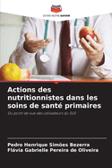 Actions des nutritionnistes dans les soins de sant? primaires