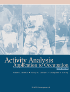 Activity Analysis: Application to Occupation