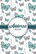 Address Book: Mini Contact Book Organizer with Alphabetical for Record Names, Address Email, Phone