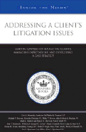 Addressing a Clients Litigation Issues: Leading Lawyers on Educating Clients, Managing Expectations, and Developing a Case Strategy