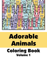 Adorable Animals Coloring Book