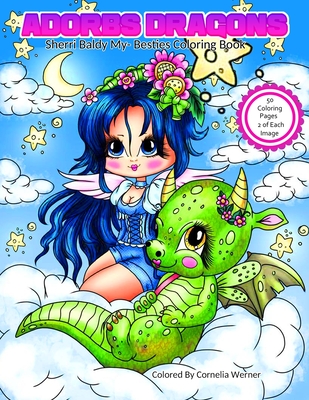 Adorbs Dragons Sherri Baldy My-Besties Coloring Book - Baldy, Sherri