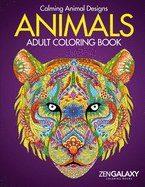 Adult Coloring Book: Animals: Calming Animal Designs