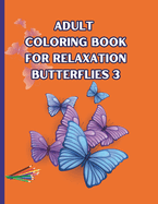 Adult Coloring Book Butterflies 3