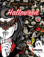 Adult Coloring Book: Scary and Elegant Coloring Book for Halloween