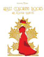 Adult Coloring Books Art Nouveau Fashions