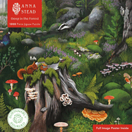 Adult Sustainable Jigsaw Puzzle Anna Stead: Deep in the Forest: 1000-Pieces. Ethical, Sustainable, Earth-Friendly
