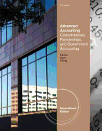 Advanced Accounting: Consolidations, Partnerships, and Government Accounting, International Edition