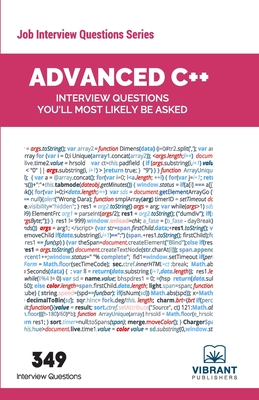 Advanced C++ Interview Questions You'll Most Likely Be Asked - Publishers, Vibrant