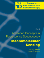 Advanced Concepts in Fluorescence Sensing: Part B: Macromolecular Sensing