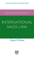 Advanced Introduction to International Sales Law