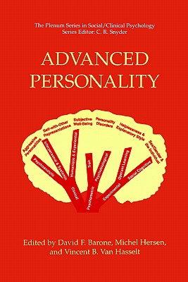 Advanced Personality - Barone, David F (Editor), and Hersen, Michel, Dr., PH.D. (Editor), and Van Hasselt, Vincent B (Editor)