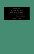 Advances in Accounting: Vol 8