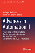 Advances in Automation II: Proceedings of the International Russian Automation Conference, Rusautoconf2020, September 6-12, 2020, Sochi, Russia