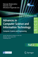 Advances in Computer Science and Information Technology. Computer Science and Engineering: Second International Conference, Ccsit 2012, Bangalore, India, January 2-4, 2012. Proceedings, Part II