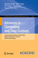 Advances in Computing and Data Sciences: 7th International Conference, ICACDS 2023, Kolkata, India, April 27-28, 2023, Revised Selected Papers