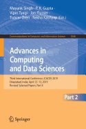 Advances in Computing and Data Sciences: Third International Conference, Icacds 2019, Ghaziabad, India, April 12-13, 2019, Revised Selected Papers, Part II