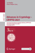 Advances in Cryptology - Crypto 2021: 41st Annual International Cryptology Conference, Crypto 2021, Virtual Event, August 16-20, 2021, Proceedings, Part II