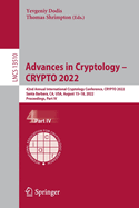 Advances in Cryptology - CRYPTO 2022: 42nd Annual International Cryptology Conference, CRYPTO 2022, Santa Barbara, CA, USA, August 15-18, 2022, Proceedings, Part II