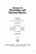 Advances in Electronics and Electron Physics - Marton, Ladislaus (Volume editor)