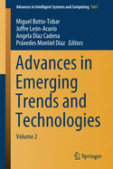 Advances in Emerging Trends and Technologies: Volume 2