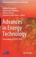 Advances in Energy Technology: Proceedings of Icaet 2020