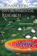 Advances in Environmental Research: Volume 18