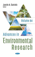 Advances in Environmental Research: Volume 84
