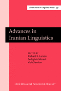 Advances in Iranian Linguistics