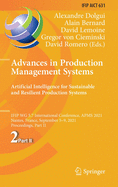 Advances in Production Management Systems. Artificial Intelligence for Sustainable and Resilient Production Systems: Ifip Wg 5.7 International Conference, Apms 2021, Nantes, France, September 5-9, 2021, Proceedings, Part II