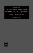 Advances in Quantitative Analysis of Finance and Accounting