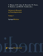 Advances in Research on Neurodegeneration: Volume 7 - Mizuno, Y (Editor), and Calne, D B (Editor), and Horowski, R (Editor)