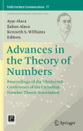 Advances in the Theory of Numbers: Proceedings of the Thirteenth Conference of the Canadian Number Theory Association