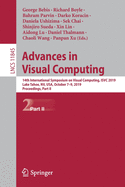 Advances in Visual Computing: 14th International Symposium on Visual Computing, Isvc 2019, Lake Tahoe, Nv, Usa, October 7-9, 2019, Proceedings, Part II