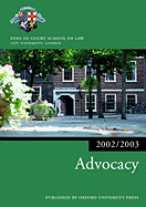 Advocacy 2002/2003