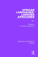 African Languages/Langues Africaines: Volume 3 1977