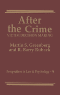 After the Crime: Victim Decision Making