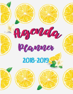 Agenda Planner 2018-2019: Schedule Planner and Monthly Planner for 17 Months, 8.5"x11" Sized, 103 Pages