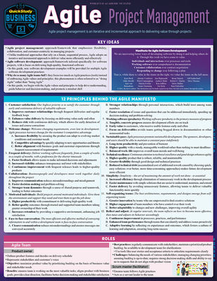 Agile Project Management: A Quickstudy Laminated Reference Guide - Ellis, Aileen, Pmp