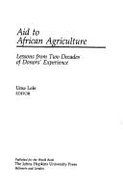 Aid to African Agriculture: Lessons from Two Decades of Donors' Experience