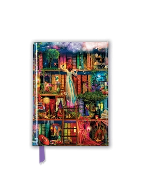 Aimee Stewart: Treasure Hunt Bookshelves (Foiled Pocket Journal) - Flame Tree Studio (Creator)